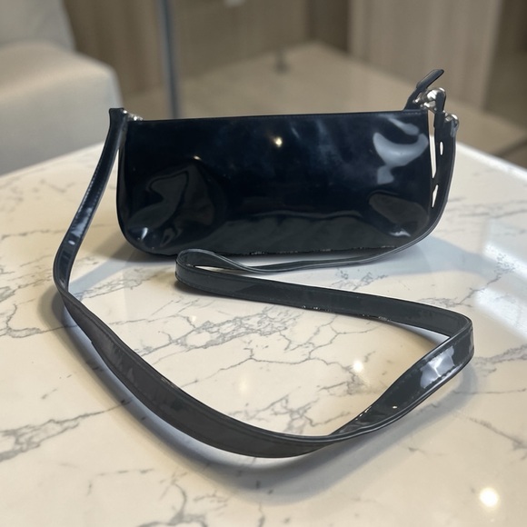 Worthington Handbags - Worthington Black Patent Mini Crossbody Bag